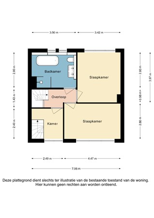 Plattegrond - Sougnezstraat 8, 6369 EJ Simpelveld - Sougnezstraat 8 Simpelveld - Verdieping 2D.jpg